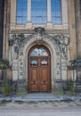 Vintage wooden door, Dresden, Saxony Germany Royalty Free Stock Photo