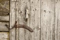 Vintage wooden door locker Royalty Free Stock Photo