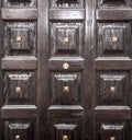 Vintage wooden door Royalty Free Stock Photo