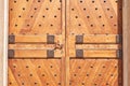 Vintage wooden door