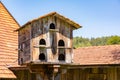 Vintage wooden dovecote