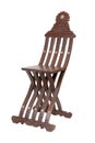 Vintage wooden folding chair