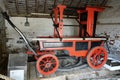 Vintage Wooden Hopwood and Tilley Fire Engine at The Brockhampton Estate.