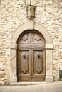 Vintage wooden italian door