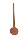 Vintage wooden ladle spoon
