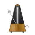 Vintage Wooden Metronome