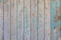 Vintage wooden planks with the remains of the white, red and blue paint as background Royalty Free Stock Photo