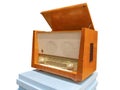 Vintage wooden radiogram