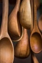 Vintage wooden spoons