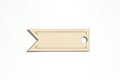 Wooden tags for messages