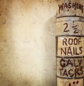 Vintage Workshop Background Royalty Free Stock Photo