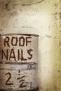 Vintage Workshop Background Royalty Free Stock Photo