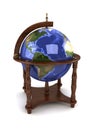 Vintage World Globe Royalty Free Stock Photo
