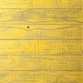 Vintage Yellow Faded Natural Rustic Wooden Background. Royalty Free Stock Photo