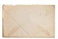 Vintage yellowed envelope Royalty Free Stock Photo