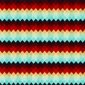 Vintage zigzag seamless pattern