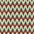 Vintage zigzag seamless pattern
