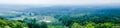 Vinyard in a distance of virginia mountains Royalty Free Stock Photo