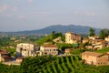 Vinyards and winery, Valdobbiadene Royalty Free Stock Photo