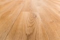 Vinyl flooring with wooden planks pattern imitation, low point view