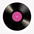 Rose vinyl lp Royalty Free Stock Photo