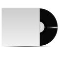 Vinyl plate in packing Royalty Free Stock Photo