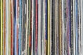 Vinyl Record Collection Royalty Free Stock Photo