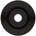 vinyl record over white Royalty Free Stock Photo