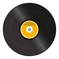 Vinyl record. Isolated on white background. Royalty Free Stock Photo