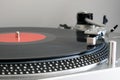 Vinyl record on the player Royalty Free Stock Photo
