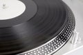 Vinyl record on the player Royalty Free Stock Photo