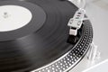 Vinyl record on the player Royalty Free Stock Photo