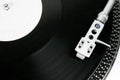 Vinyl record on the player Royalty Free Stock Photo