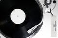 Vinyl record on the player Royalty Free Stock Photo