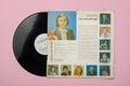 Vinyl record by songs by the famous Soviet composer Yuri Martyno