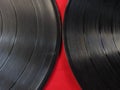 Vinyl records old music format turntables long play