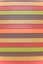 Vinyl siding panel in rainbow color vintage background Royalty Free Stock Photo