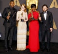 Viola Davis, Casey Affleck, Mahershala Ali and Emma Stone