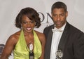 Viola Davis & Denzel Washington Big Winners at 64th Tonys in 2010 Royalty Free Stock Photo