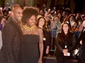 Viola Davis and Julius Tennon at `Widows` premiere Royalty Free Stock Photo