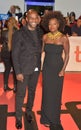 Viola Davis and Julius Tennon at `Widows` premiere Royalty Free Stock Photo