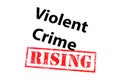 Violent Crime Rising Royalty Free Stock Photo