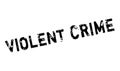 Violent Crime rubber stamp Royalty Free Stock Photo