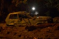 The violent flood that hit the city of Casamicciola on the island of Ischia