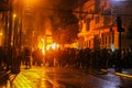 Violent protest erupt in Guatemala