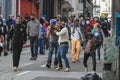 Violent protest erupt in Guatemala