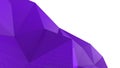 Violet abstract modern crystal background. Polygon, Line, Triangle pattern shape for wallpaper. Illustration low poly, polygonal