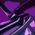 Violet abstract satin curtain background