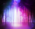 Violet Abstract Stage Background