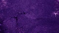 Violet antique background .. Texture of old metal rusty metal background with a hole. Corrosion of metal copy space Royalty Free Stock Photo